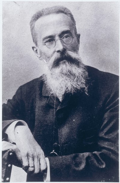 Retrato de Nikolai Andreievich Rimsky-Korsakov (1844-1908) de Russian Photographer